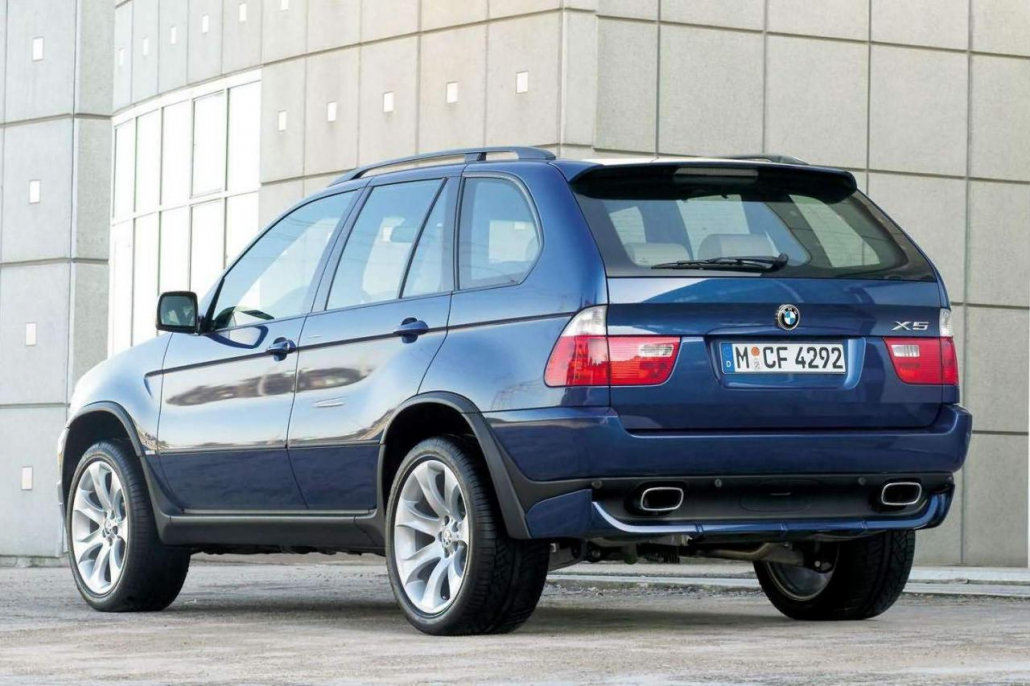BMW E53 X5 4.8is rueckseite